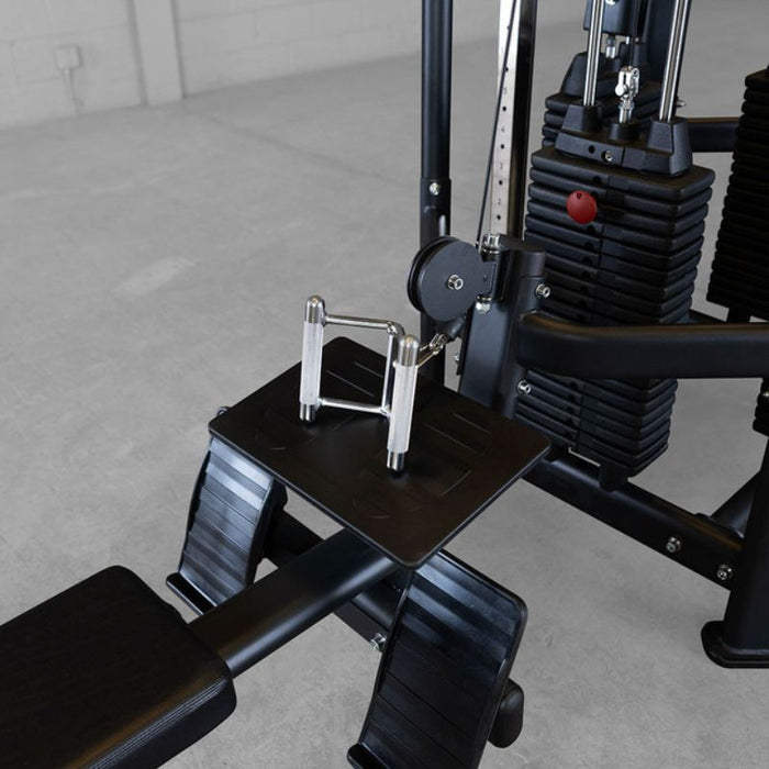 Body-Solid Pro Clubline 4-Stack Jungle Gym SJG100 row handle detail