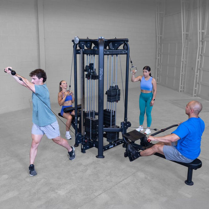 Body-Solid Pro Clubline 4-Stack Jungle Gym SJG100 training session
