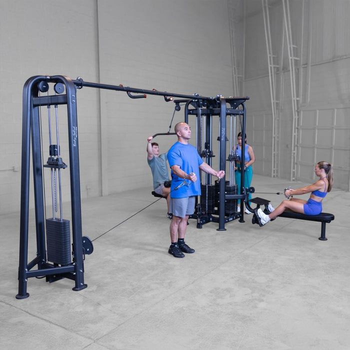 Body-Solid Pro Clubline 5-Stack Jungle Gym SJG500 cable column training