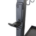 Body-Solid Pro Clubline Accessory Rack SAR100 top hook detail
