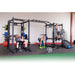 Body-Solid Pro Clubline Double Power Racks with Monkey Bars and Safety Straps SPR1000SSDB Group Training