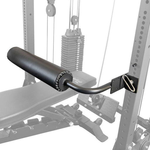 Body-Solid Pro Clubline Leg Hold Down SPRLHD Attachment Side View