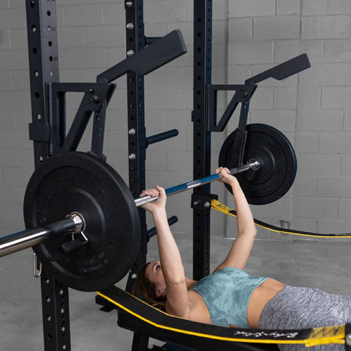 Body-Solid Pro Clubline Monolift Attachment SPRLFT Bench Press Demo Female