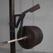 Body-Solid Pro Clubline Monolift Attachment SPRLFT Closeup Loaded Bar