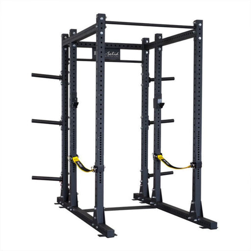 Body-Solid Pro Clubline Power Rack with Rear Extension and Safety Straps SPR1000SSBack