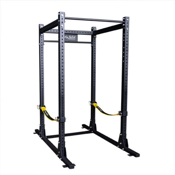 Body-Solid Pro Clubline Power Rack with Safety Straps SPR1000SS