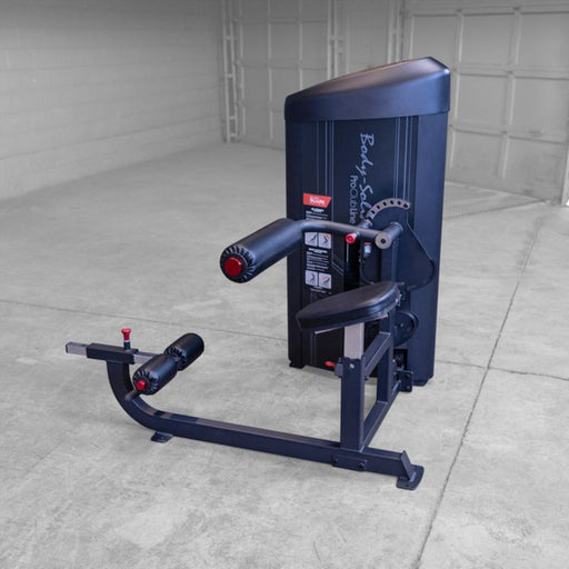 Body-Solid Pro Clubline Series II Ab and Back Machine S2ABBX Black Frame front view