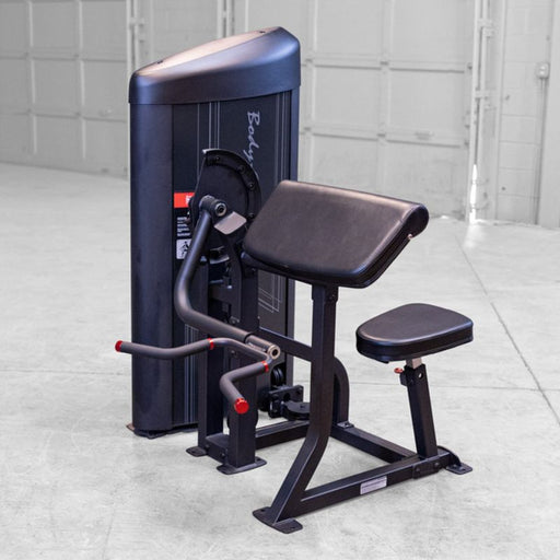 Body-Solid Pro Clubline Series II Arm Curl Machine S2ACX front view