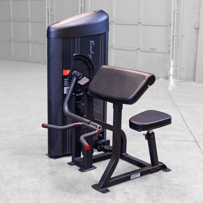 Body-Solid Pro Clubline Series II Arm Curl Machine S2ACX front view