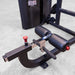 Body-Solid Pro Clubline Series II Arm Curl Machine S2ACX leg support closeup