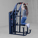 Body-Solid Pro Clubline Series II Assisted Chin Dip S2ACDX demo woman chinup back