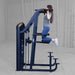 Body-Solid Pro Clubline Series II Assisted Chin Dip S2ACDX demo woman chinup side