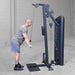 Body-Solid Pro Clubline Series 2 Bicep and Tricep Machine S2BTPX demo man tricep extension bar