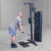 Body-Solid Pro Clubline Series 2 Bicep and Tricep Machine S2BTPX demo man tricep extension rope