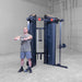 Body-Solid Pro Clubline Series 2 Functional Trainer S2FTX demo man front bar push