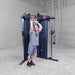 Body-Solid Pro Clubline Series 2 Functional Trainer S2FTX demo man overhead tricep extension