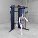 Body-Solid Pro Clubline Series 2 Functional Trainer S2FTX demo woman cable chest fly