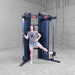Body-Solid Pro Clubline Series 2 Functional Trainer S2FTX demo woman leg abduction