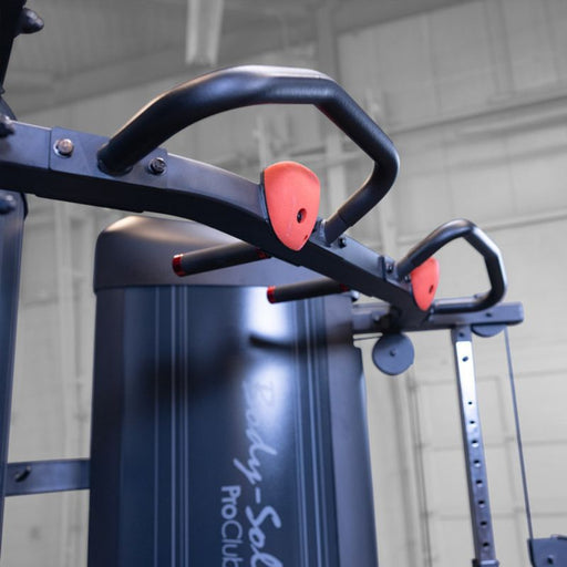 Body-Solid Pro Clubline Series 2 Functional Trainer S2FTX pullup bar closeup