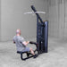 Body-Solid Pro Clubline Series II Lat Pull Seated Row S2LATX demo man low row