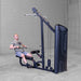 Body-Solid Pro Clubline Series II Lat Pull Seated Row S2LATX demo man seated row