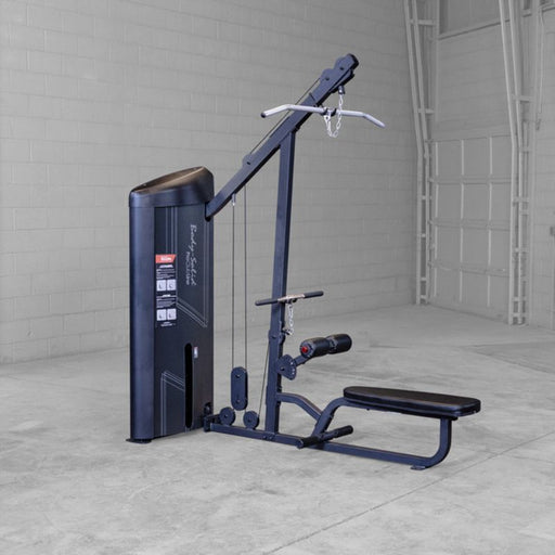 Body-Solid Pro Clubline Series II Lat Pull Seated Row S2LATX front side view