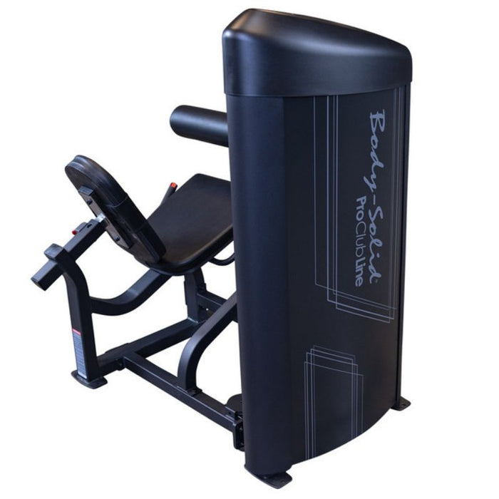 Body-Solid Pro Clubline Series 2 Leg Extension S2LECX closeup rear view