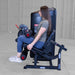 Body-Solid Pro Clubline Series 2 Leg Extension S2LECX demo woman leg curl