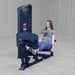 Body-Solid Pro Clubline Series 2 Leg Press & Calf Raise S2LPC demo woman leg press front view