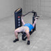 Body-Solid Pro Clubline Series II Multi Press S2MP demo man flat bench press