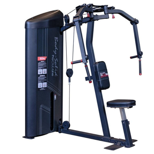 Body-Solid Pro Clubline Series II Pec Deck & Rear Delt S2PECX Black Frame