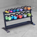 Body-Solid Pro Clubline 3-tier Kettlebell Rack SRK200 color kettlebell display storage