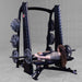 Body-Solid ProClub Counter Balanced Smith Machine SCB1000B demo woman hip thrust