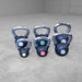 Body-Solid Rubber Kettlebell Set 5–30 KBZS105