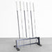Body-Solid SBS60 PCL Vertical Bar Storage Rack with Olympic Barbells