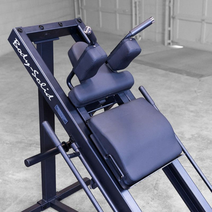 Body-Solid Leg Press & Hack Squat GLPH1100B backrest shoulder pads