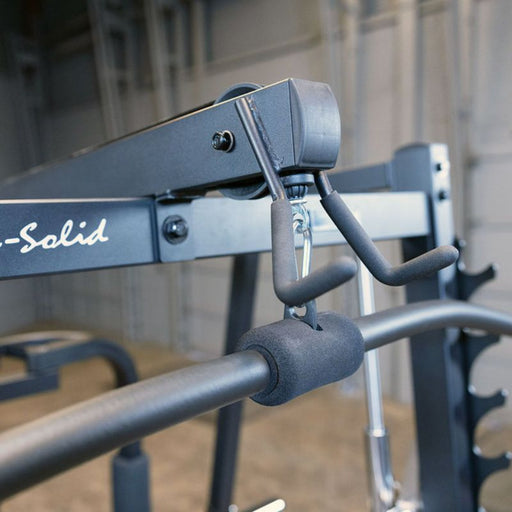 Body-Solid Series 7 Lat Attachment GLA348BS close up