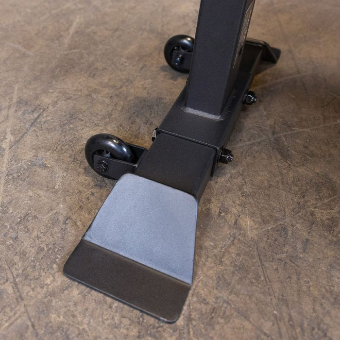 Body-Solid SFI20 Pro Clubline Flat to Incline Bench Rear Base Frame with Wheels