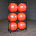 Body-Solid Stability Ball Rack SSBR100 Full Load