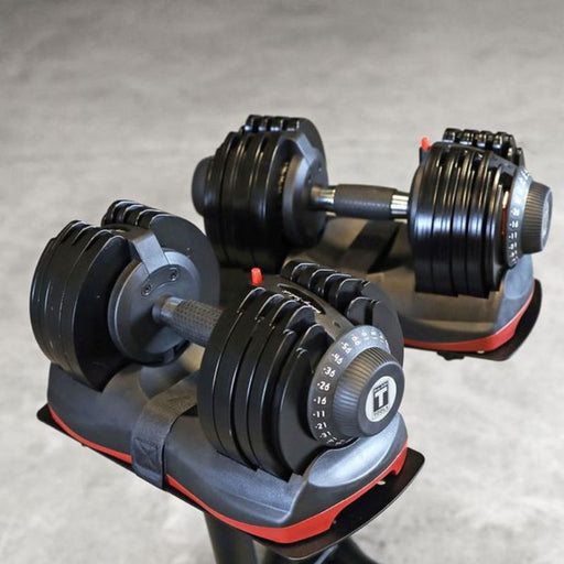 Body-Solid SDBX132 66lb Adjustable Dumbbell Pair in Warehouse