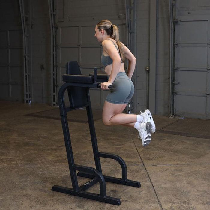Body-Solid Vertical Knee Raise and Dip GVKR60B dip exercise