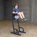 Body-Solid Vertical Knee Raise and Dip GVKR60B leg raise