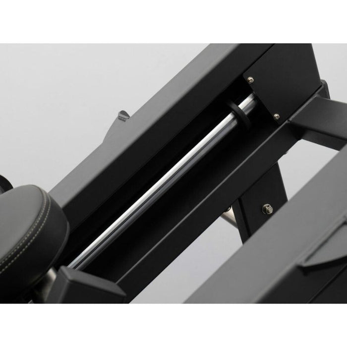 BodyKore Adjustable Hack Squat FL1811 linear guide rail detail