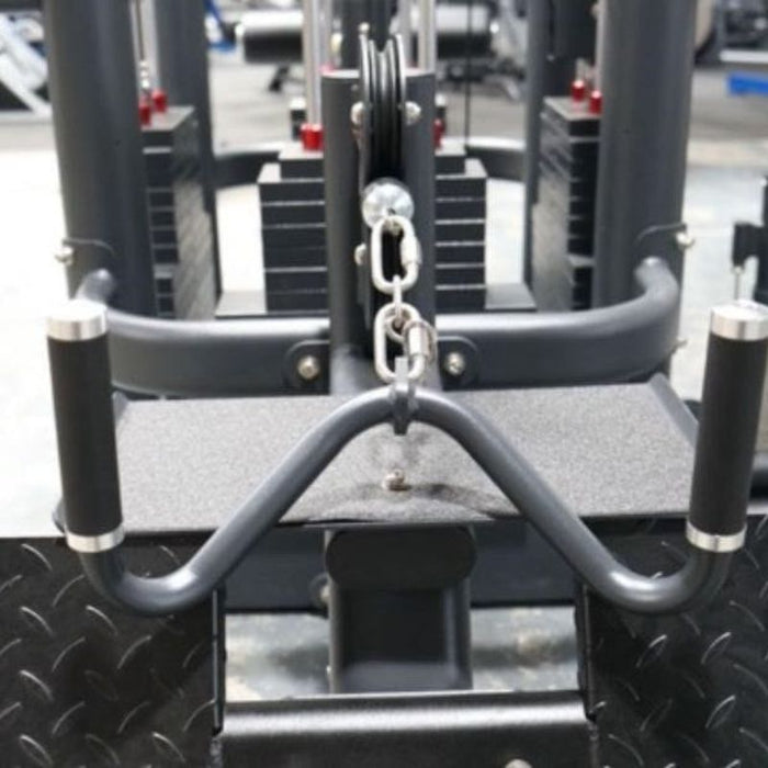 BodyKore Alliance 8-Station Jungle Gym GM5004 low row handle closeup