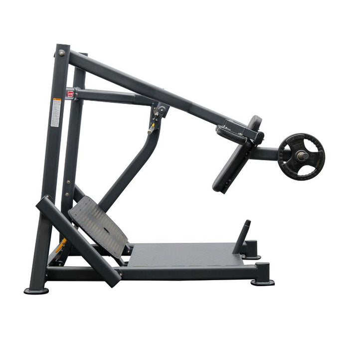 BodyKore CF8137 Pendulum Squat Black Frame Side View