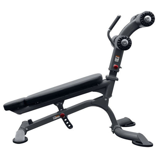 BodyKore Elite Adjustable Ab Crunch Bench CF2103 black frame