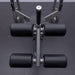 BodyKore Elite Olympic Decline Press CF2153 leg holder rollers front view