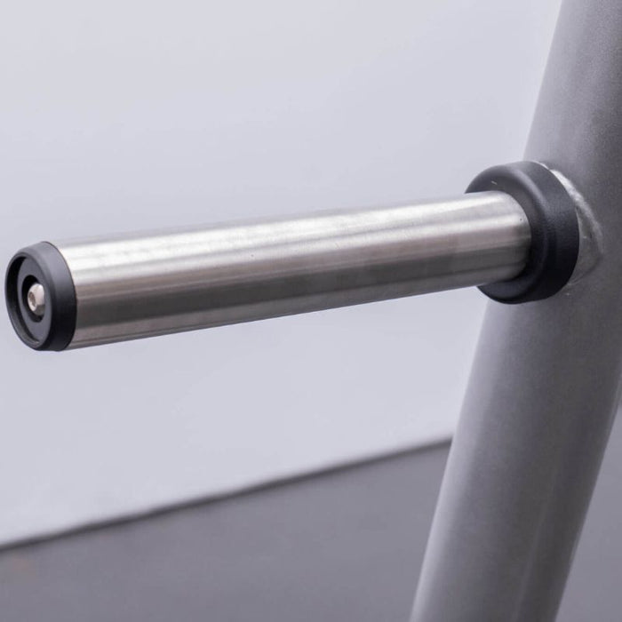 BodyKore Elite Olympic Decline Press CF2153 weight storage peg closeup