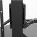 BodyKore Foundation Military Press Full Rack G702 j-hook bracket closeup