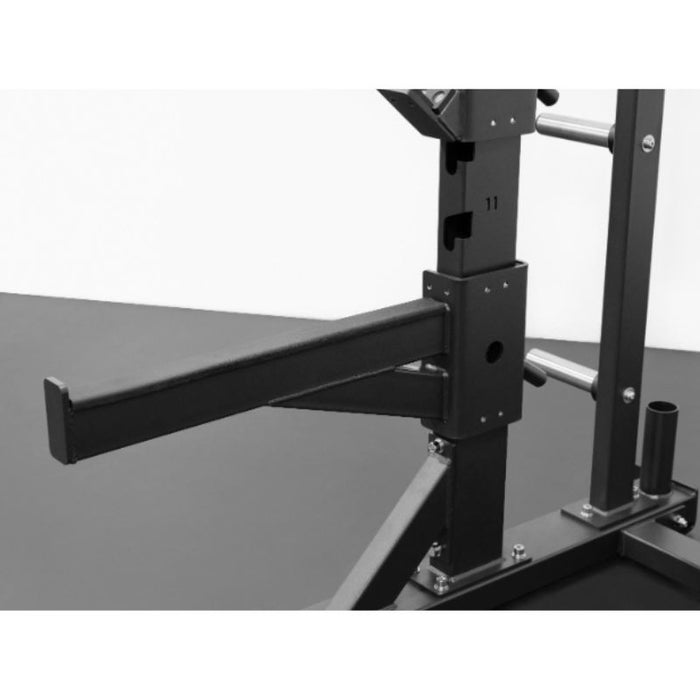 BodyKore Foundation Military Press Full Rack G702 spotter arm support